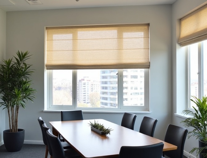 Pacific Paradise Roman Blinds Cleaning