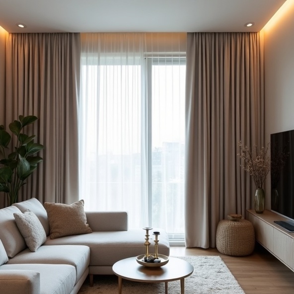 Pacific Paradise Residential Curtain Cleaning Results